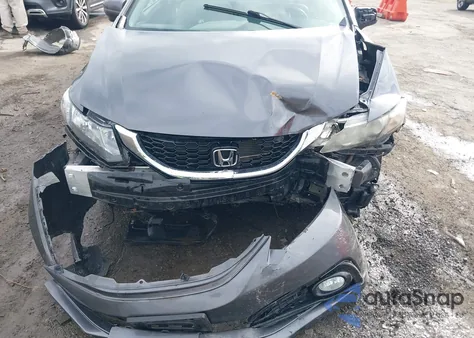 2015 Honda Civic Ex-L z USA, uszkodzony, nr VIN 19XFB2F95FE030889